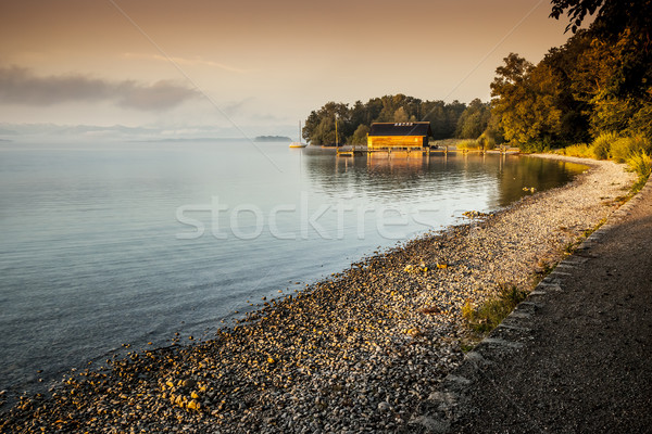 sunrise at Starnberg Lake Stock photo © magann