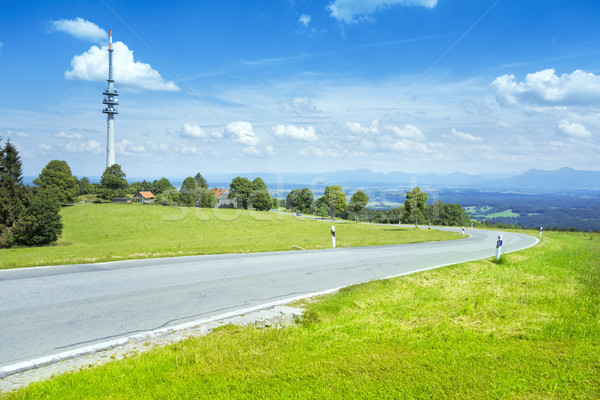 Stock photo: winding road