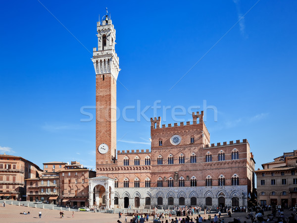Tower in Siena Italy Stock photo © magann