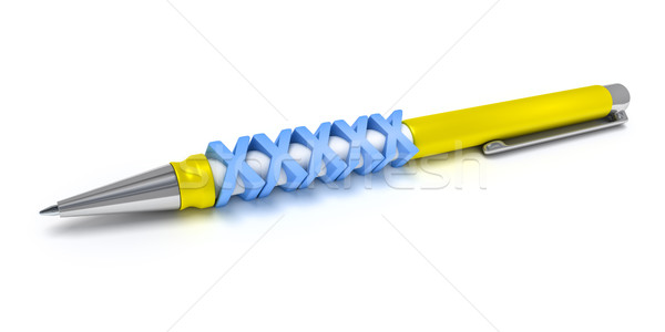 ball pen with message Stock photo © magann