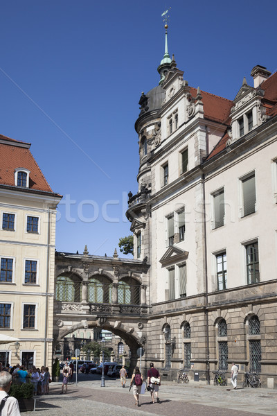 an archway between two buildings in Dresden Germany Stock photo © magann