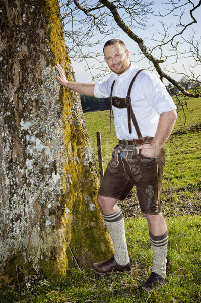bavarian traditional man Stock photo © magann