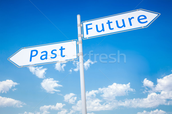 past future Stock photo © magann