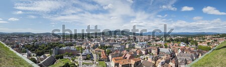 panoramic view to Belfort France Stock photo © magann