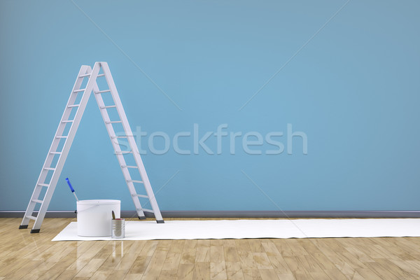 room with a ladder Stock photo © magann