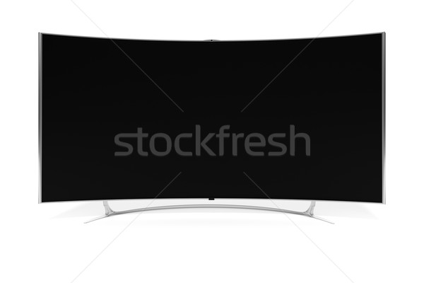 Breedbeeld televisie afbeelding groot computer ontwerp Stockfoto © magann