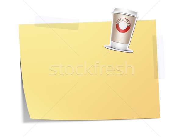 Papier ruimte kantoor achtergrond teken kleur Stockfoto © magann