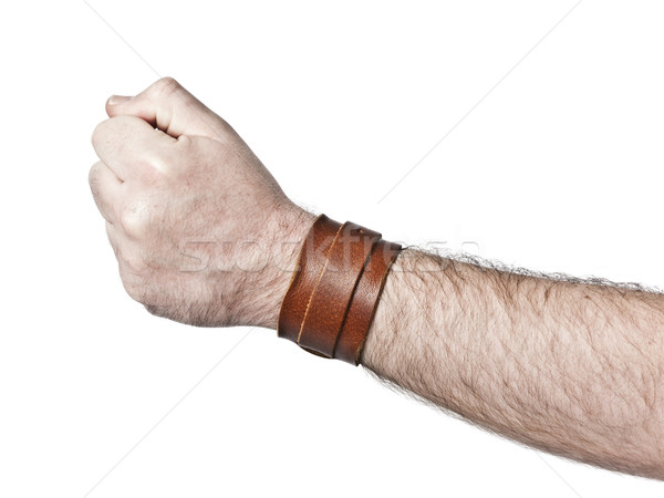 мужчины кулаком изображение волосатый стороны человека Сток-фото © magann