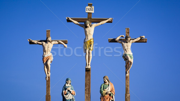crucifixion scene Stock photo © magann