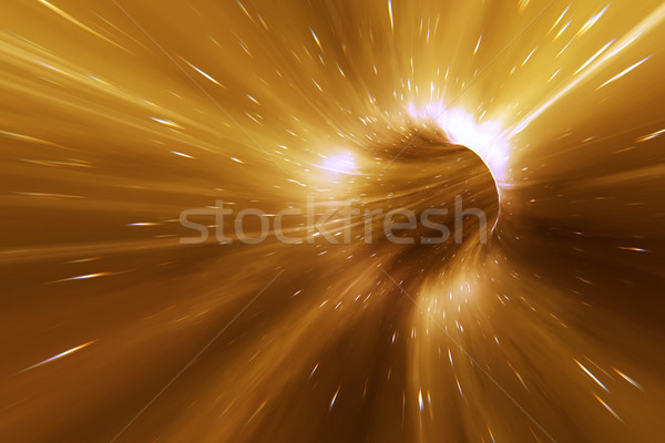 warp tunnel in space Stock photo © magann