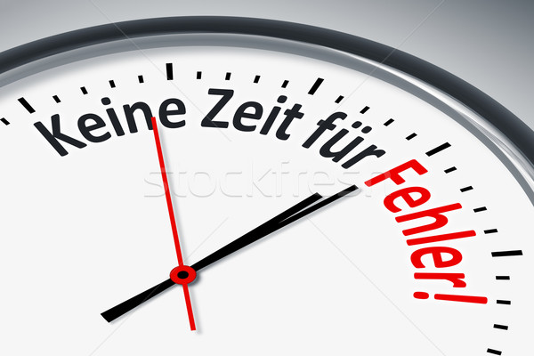 Clock with text Stock photo © magann