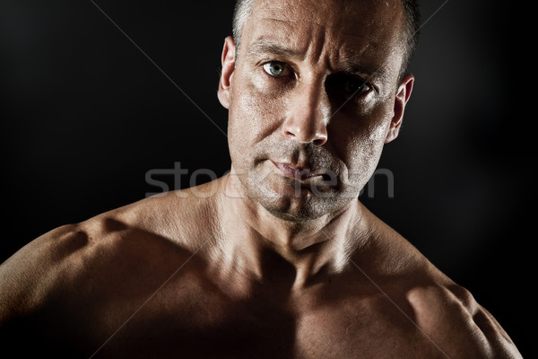 middle age man Stock photo © magann