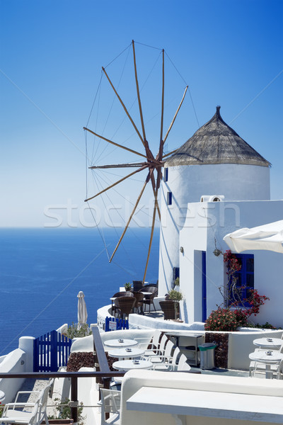 Santorini Grécia imagem bom moinho céu Foto stock © magann