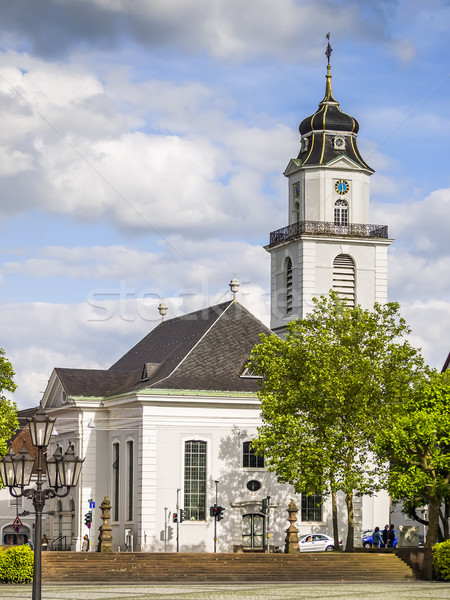 Kilise görüntü güzel şehir ibadet Avrupa Stok fotoğraf © magann