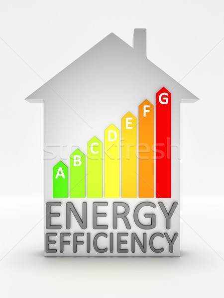Casă eficienta energetica imagine proiect acasă tehnologie Imagine de stoc © magann