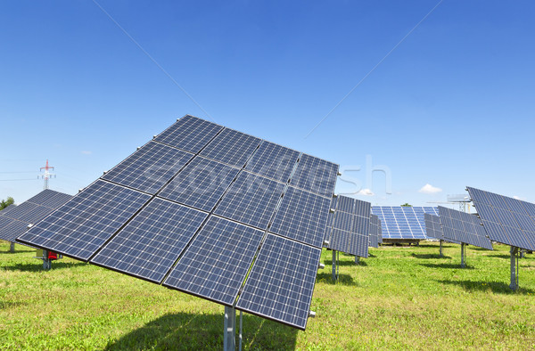solar plant Stock photo © magann