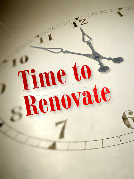 time to renovate Stock photo © magann
