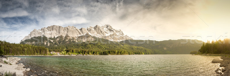 Eibsee Zugspitze Stock photo © magann