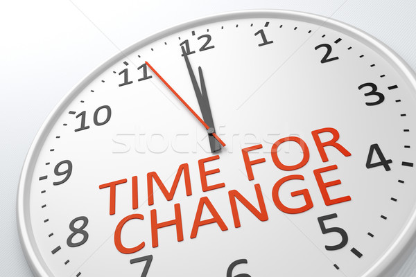 Temps changement image Nice horloge affaires [[stock_photo]] © magann