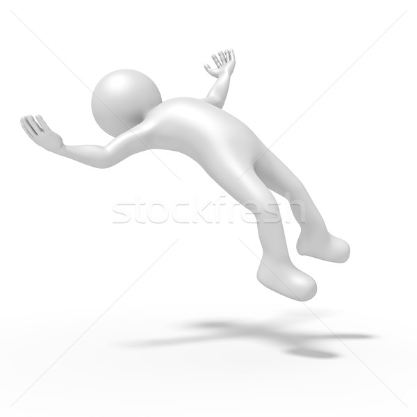 levitating man Stock photo © magann