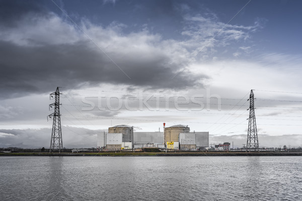 the very old pressurized water reactor at Fessenheim France at t Stock photo © magann