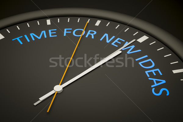 time for new ideas Stock photo © magann