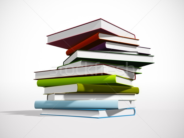 Stockfoto: Boeken · afbeelding · mooie · papier · boek