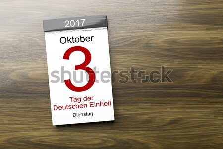 Calendar the 1st of January New Year's Day Stock photo © magann