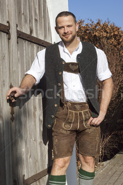 bavarian tradition man portrait Stock photo © magann