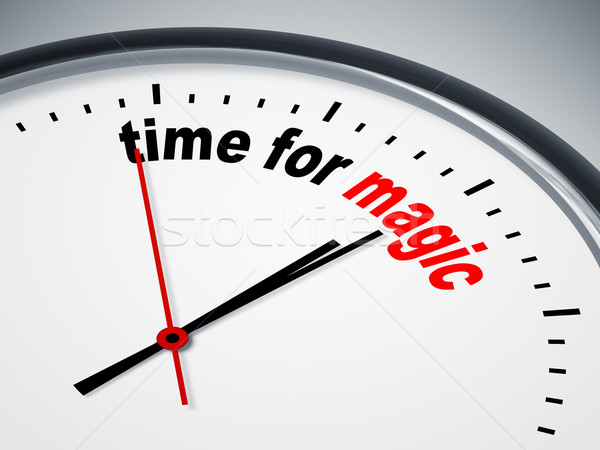 время магия изображение Nice часы бизнеса Сток-фото © magann
