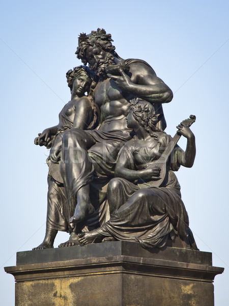 dresden statue Stock photo © magann