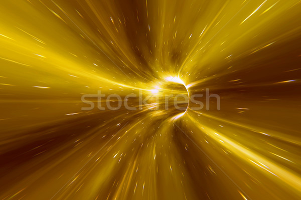 warp tunnel in space Stock photo © magann