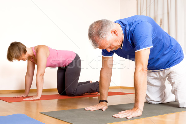 Stock photo: Yoga Exercise