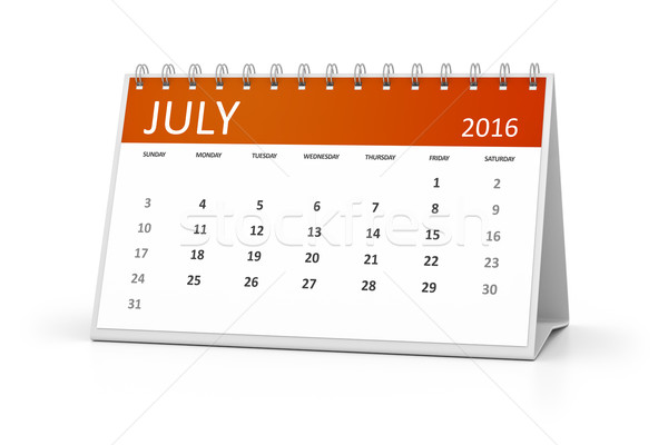 table calendar Stock photo © magann