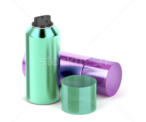 Aerossol spray corpo metal garrafa alto Foto stock © magraphics