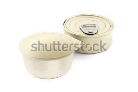 Tin cans Stock photo © magraphics