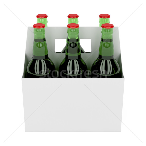 Beer bottles Stock photo © magraphics