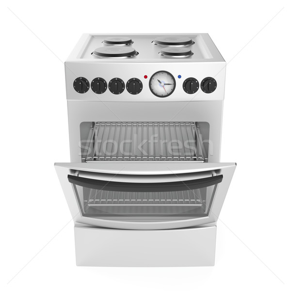 Inox electric cooker Stock photo © magraphics