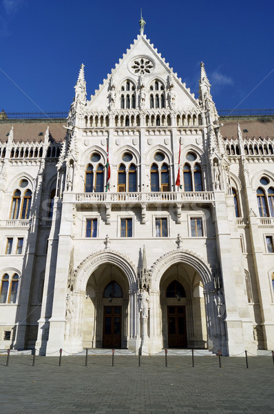 Húngaro parlamento Budapest edificio Hungría Foto stock © magraphics