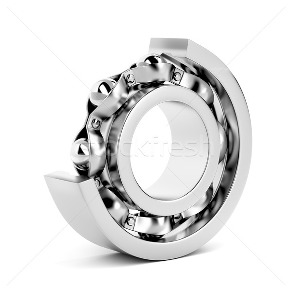 Balle machine engins Auto argent [[stock_photo]] © magraphics