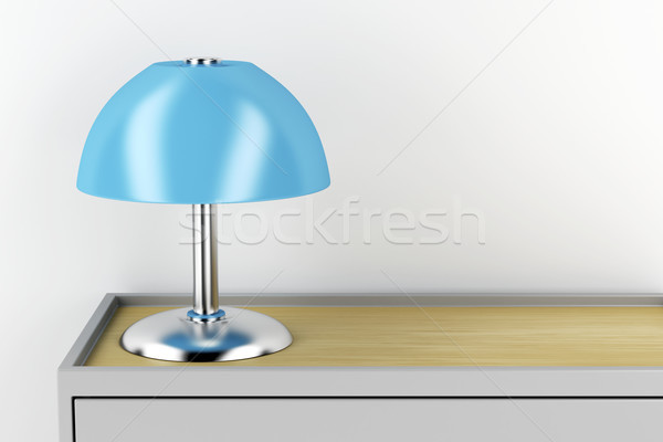 Stock photo: Table lamp