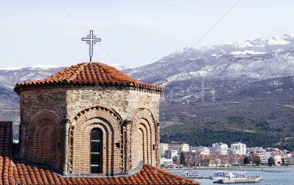 Church of St. Sophia in Ohrid Stock photo © magraphics