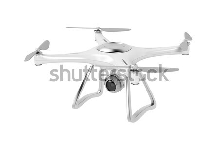 Stock photo: Unmanned aerial vehicle (drone)