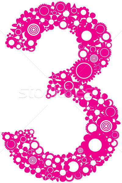 Number 3 Stock photo © magraphics