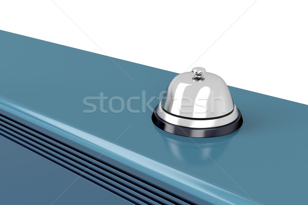 Silver service bell Stock photo © magraphics