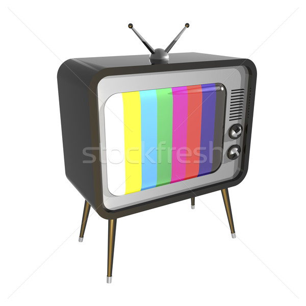 Retro TV Stock photo © magraphics