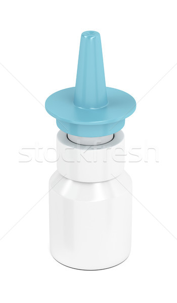 Nasal spray on white Stock photo © magraphics