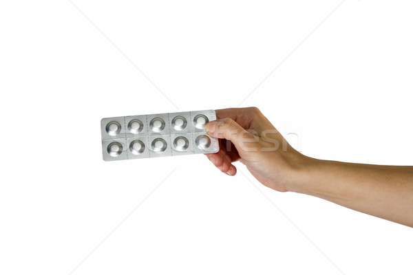 Packet of pills Stock photo © magraphics