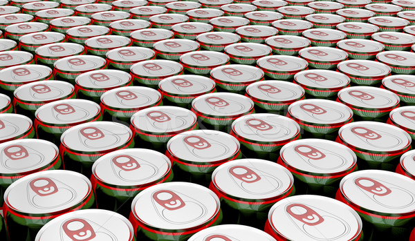 Drink cans Stock photo © magraphics