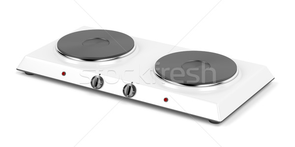 Double hot plate Stock photo © magraphics